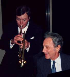 Jazz trumpeter and vocalist Bob Merrill and pianist and composer Joe Bushkin